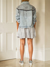 Aria - Fringe Denim Jacket