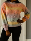 Fern - Rainbow Ombre Knit Jumper